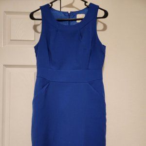 J. Crew Factory Blue Lightweight Suiting Dress - Size 6P